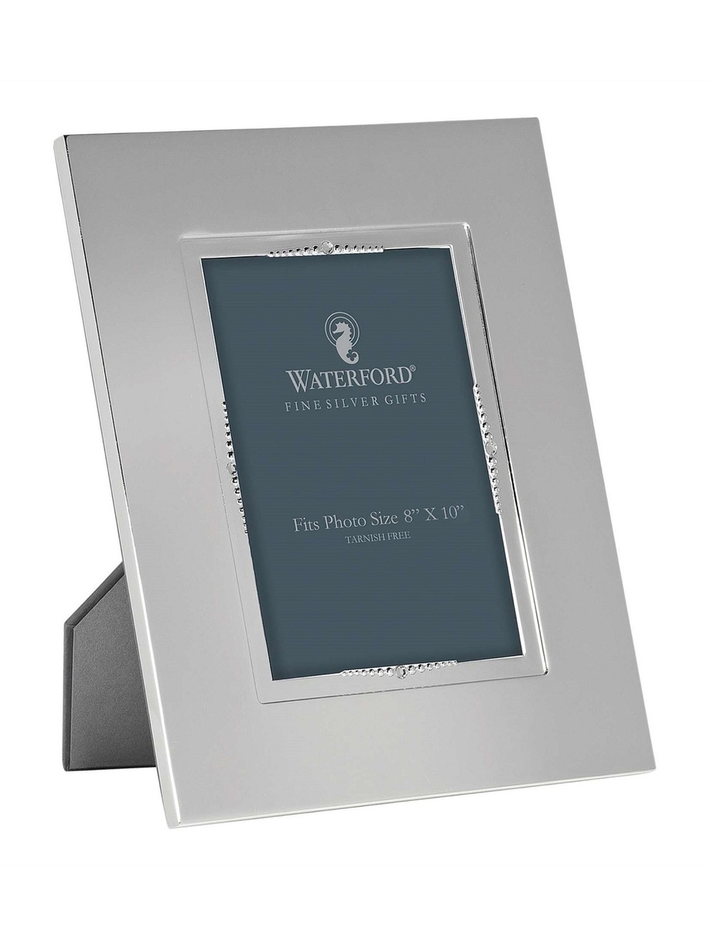Waterford Lismore Bead Silver-Plated 8 x 10 Picture Frame